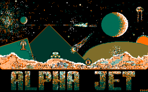 Alpha Jet — найдена старая игра для Amstrad CPC
