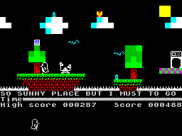 Lost In Worlds — хардкорный платформер для ZX Spectrum