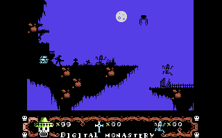 Платформер-стрелялка Zombie Calavera Prologue вышел на C64, VIC-20 и Plus/4