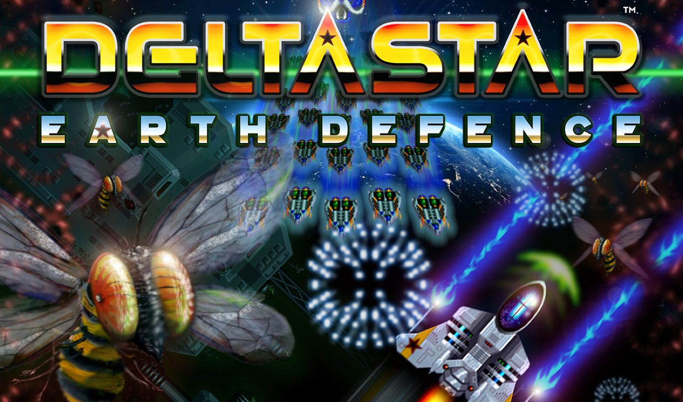 Вышла вторая игра для ZX Spectrum Next — космическая стрелялка DeltaStar:  Earth Defence