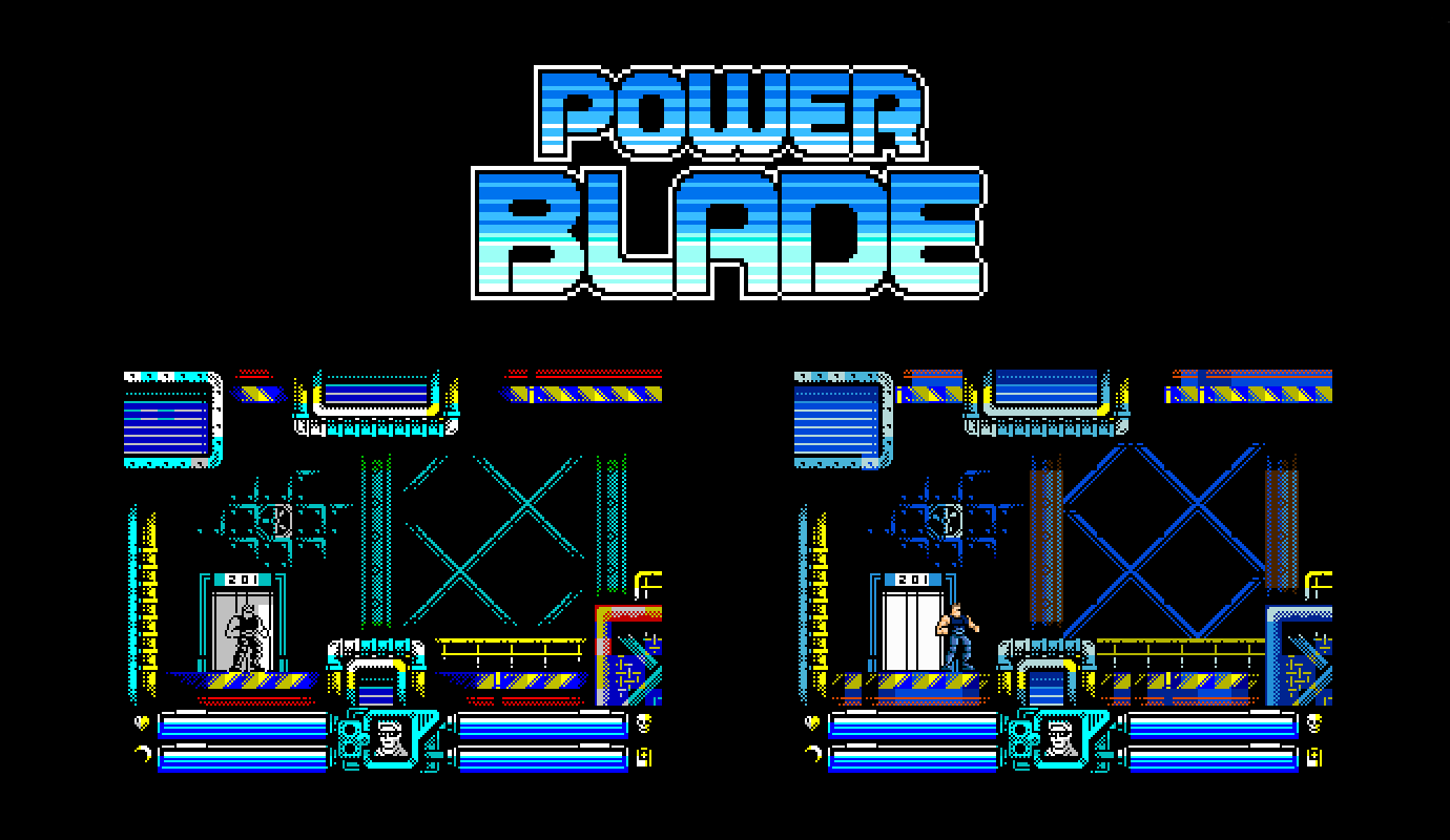 Вышло геймплейное видео Power Blade для ZX Spectrum