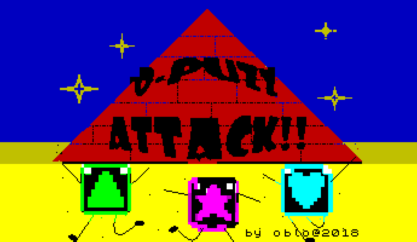 Tetris Attack вышла на ZX Spectrum под названием O-Puzz Attack!!