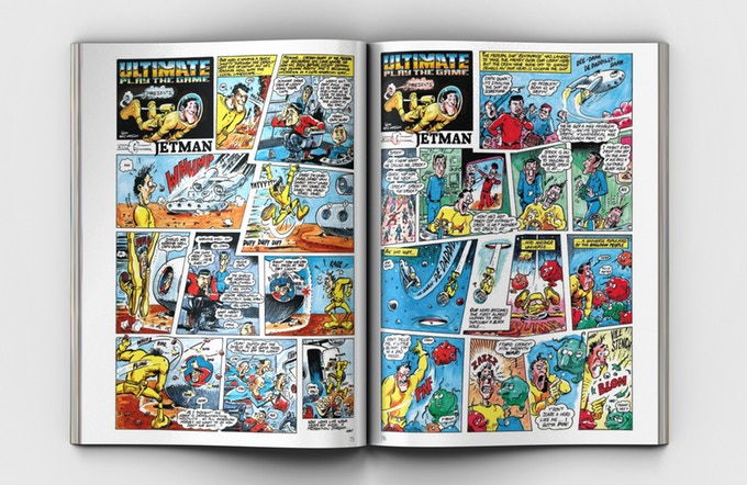 Комиксы про космонавта Джетмана будут изданы в одной книге