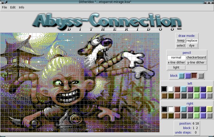 Ditheridoo — новый графический редактор для Commodore 64