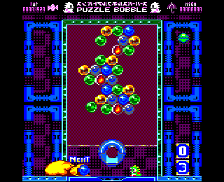 Вышла демоверсия Puzzle Bobble для Amstrad CPC