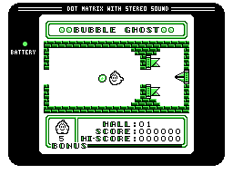 Bubble Ghost — головоломка про привидение и мыльный пузырь для ZX Spectrum и Amstrad CPC