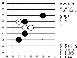 Go 9x9 — версия игры го для ZX Spectrum