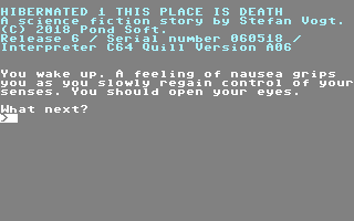 На Commodore 64 и ZX Spectrum никто не услышит твой крик.