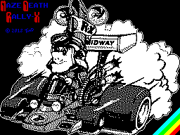 Maze Death Rally-X — ремейк аркадной классики для ZX Spectrum