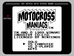 Мотоциклетная гонка с трюками Motocross Maniacs добралась до ZX Spectrum