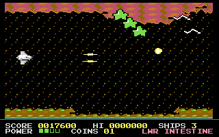 Nemeshit — скролл-шутер сомнительного содержания для ZX Spectrum, Commodore 64 и ещё 20 платформ