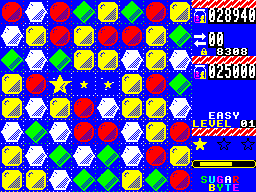 Снова «три в ряд»! Вышла Sugar Byte на ZX Spectrum, Commodore 64, Amstrad CPC