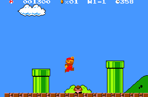 Платформер Super Mario Bros. вышел на Sega Master System