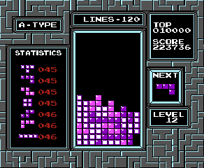Вышел честный Tetris для приставки NES