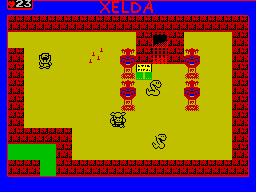 Вышла игра Xelda: Quest for the Golden Apple — «Зельда» для ZX Spectrum