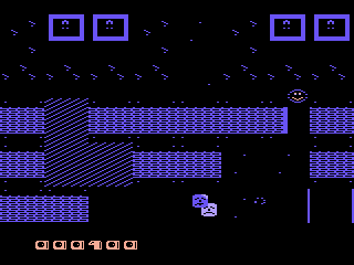 Сложная странная синюшная стрелялка Zilspleef для Commodore 64
