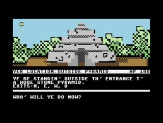 Автор D&D-подкаста делает текстовый квест про пиратов для Commodore 64