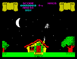 Новичок делает ремейк Cauldron для ZX Spectrum — игры про ведьму на метле