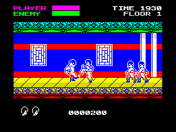 Mister Kung Fu — нормальный порт битемапа Kung-Fu Master на ZX Spectrum