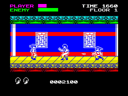 Mister Kung Fu — нормальный порт битемапа Kung-Fu Master на ZX Spectrum