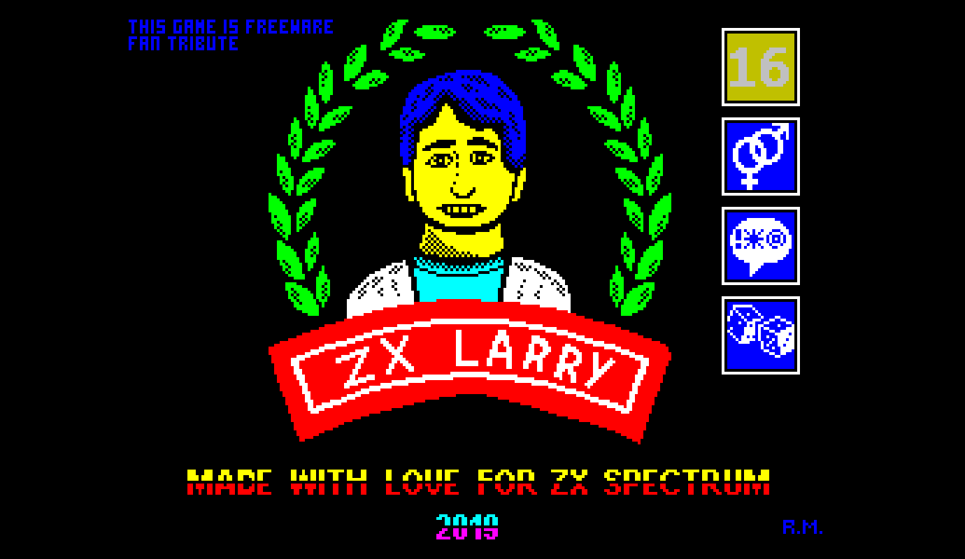 ZX Larry — приключения Ларри Лаффера на ZX Spectrum