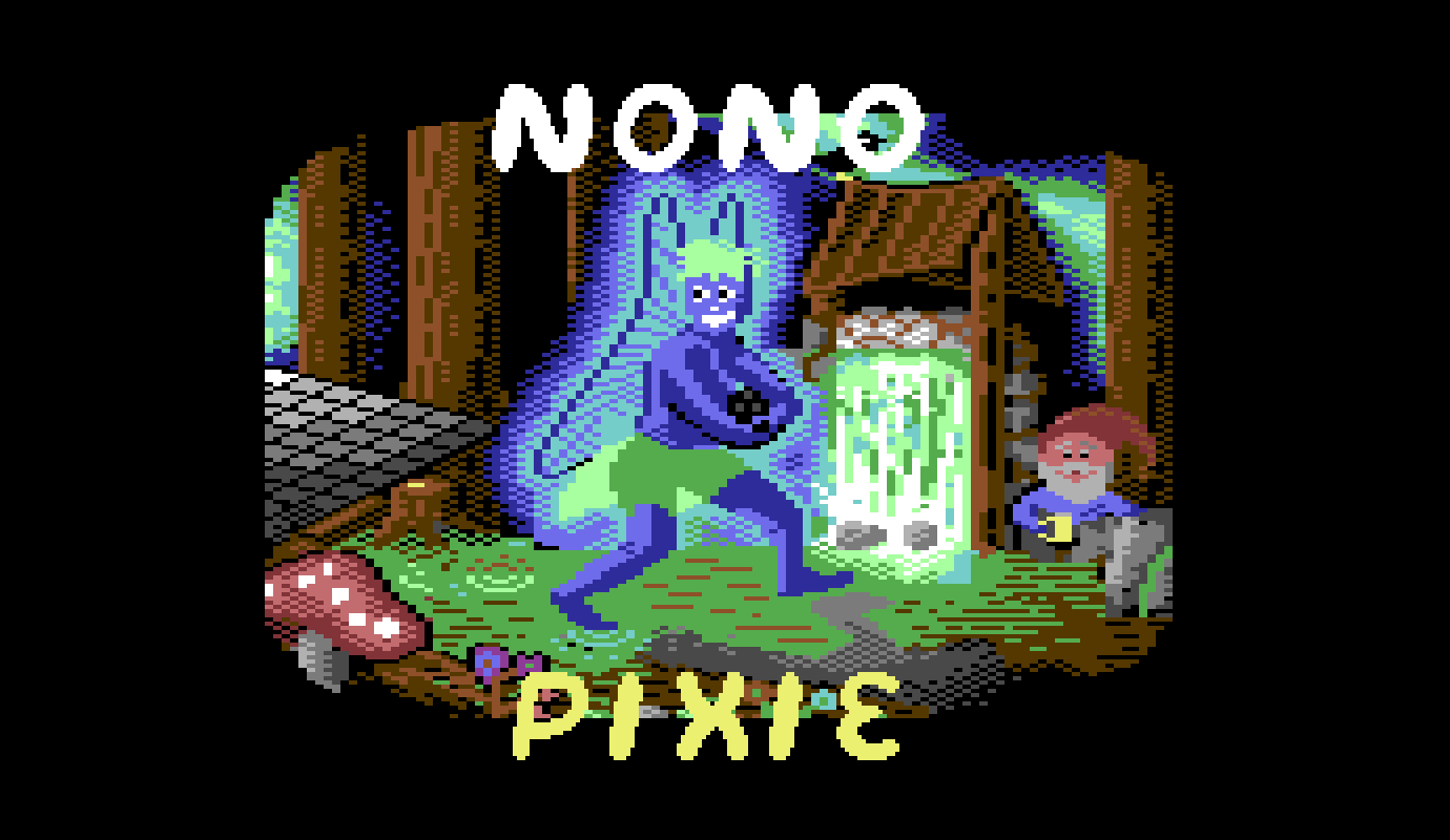 Nono Pixie — японские кроссворды для Commodore 64