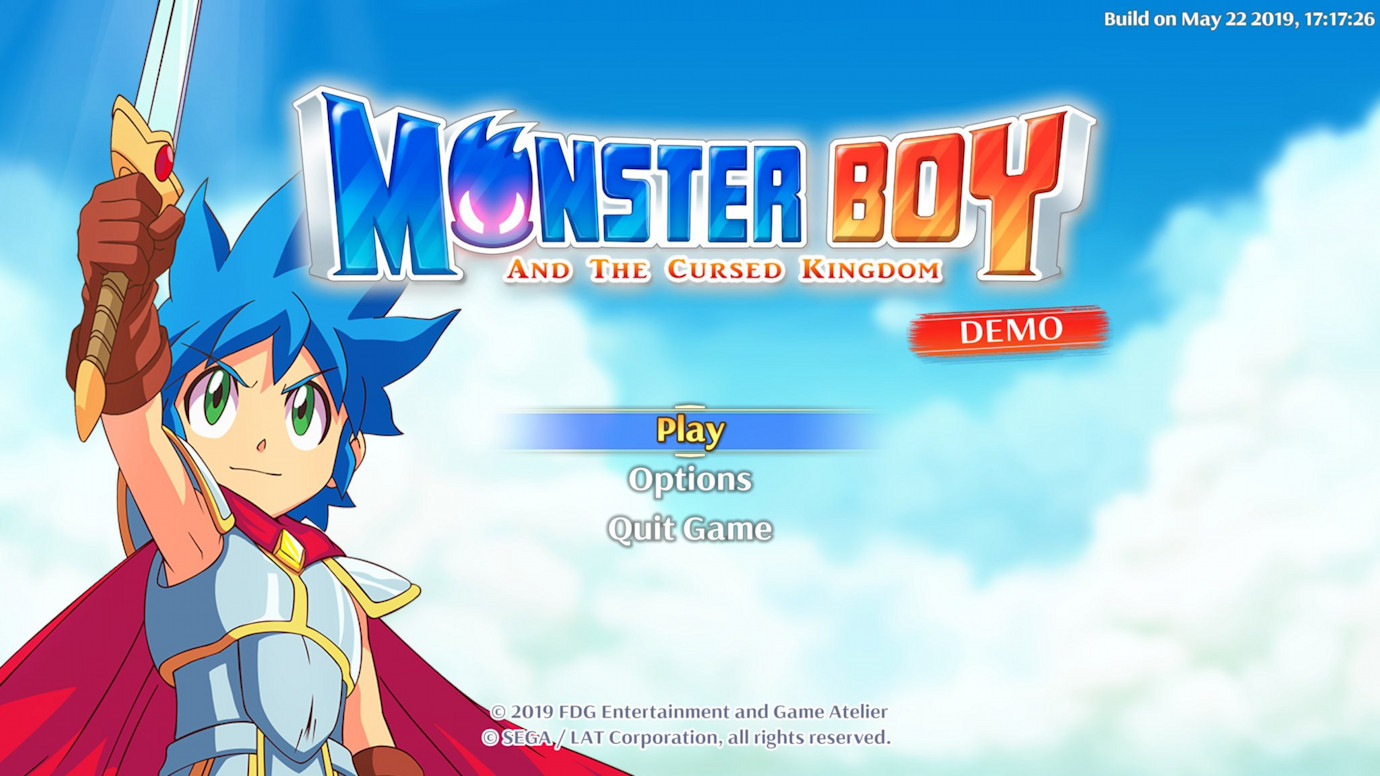 Вышла демо-версия Monster Boy and the Cursed Kingdom — красивого  платформера по известному франчайзу