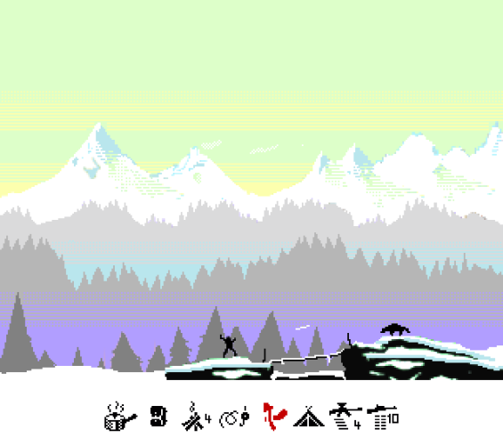 Deep Winter — уникальный «симулятор выживания» для Commodore 64