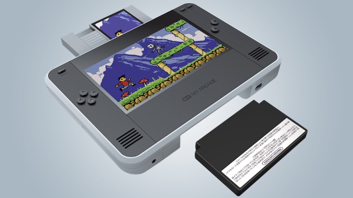 Super Retro Champ — гибридная портативная ретро-консоль с поддержкой SNES и Mega Drive