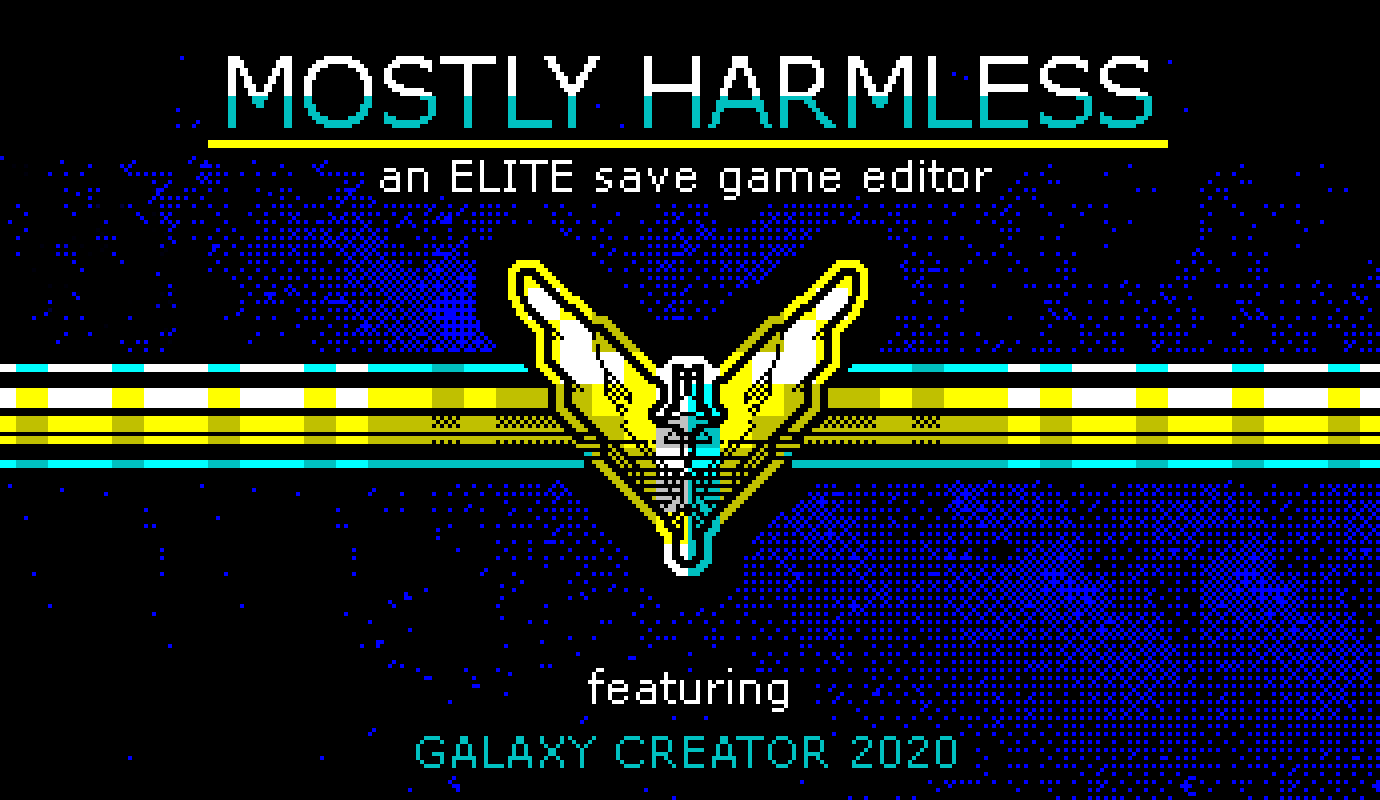 Mostly Harmless — ультимативный редактор сохранёнок от Elite