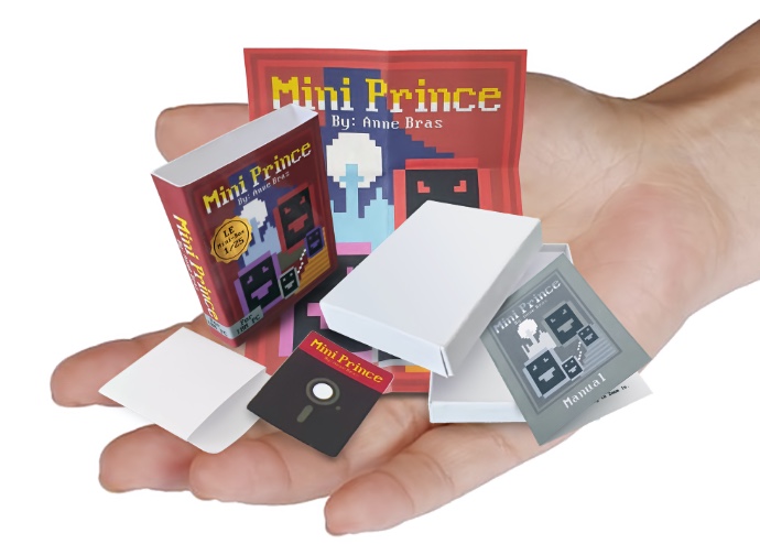 Mini Prince — простенькая версия Prince of Persia из ASCII-символов