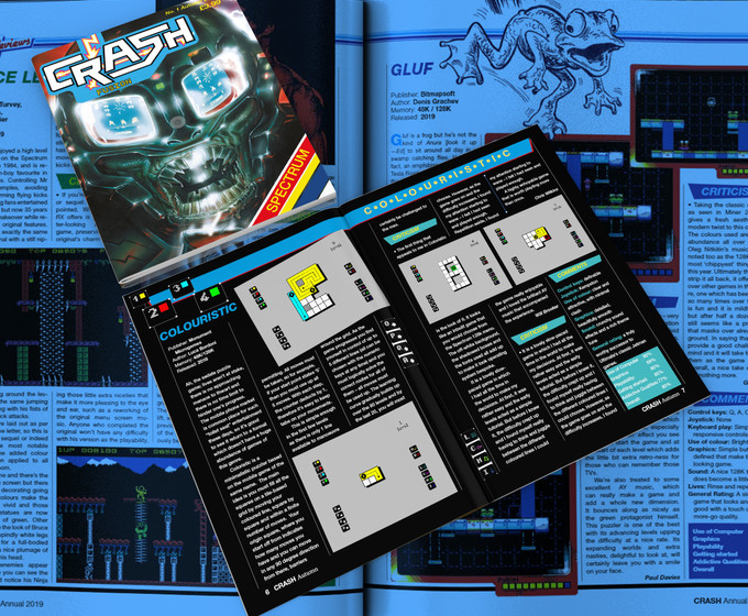 Знаменитый журнал Crash про ZX Spectrum будет выходить чаще, но похудеет