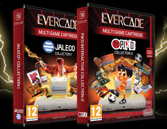 Анонсированы новые картриджи для Evercade с играми от Jaleco и Piko Interactive