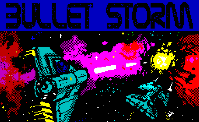 Bullet Storm — скролл-шутер без скроллинга для конкурса Yandex Retro Games Battle 2020