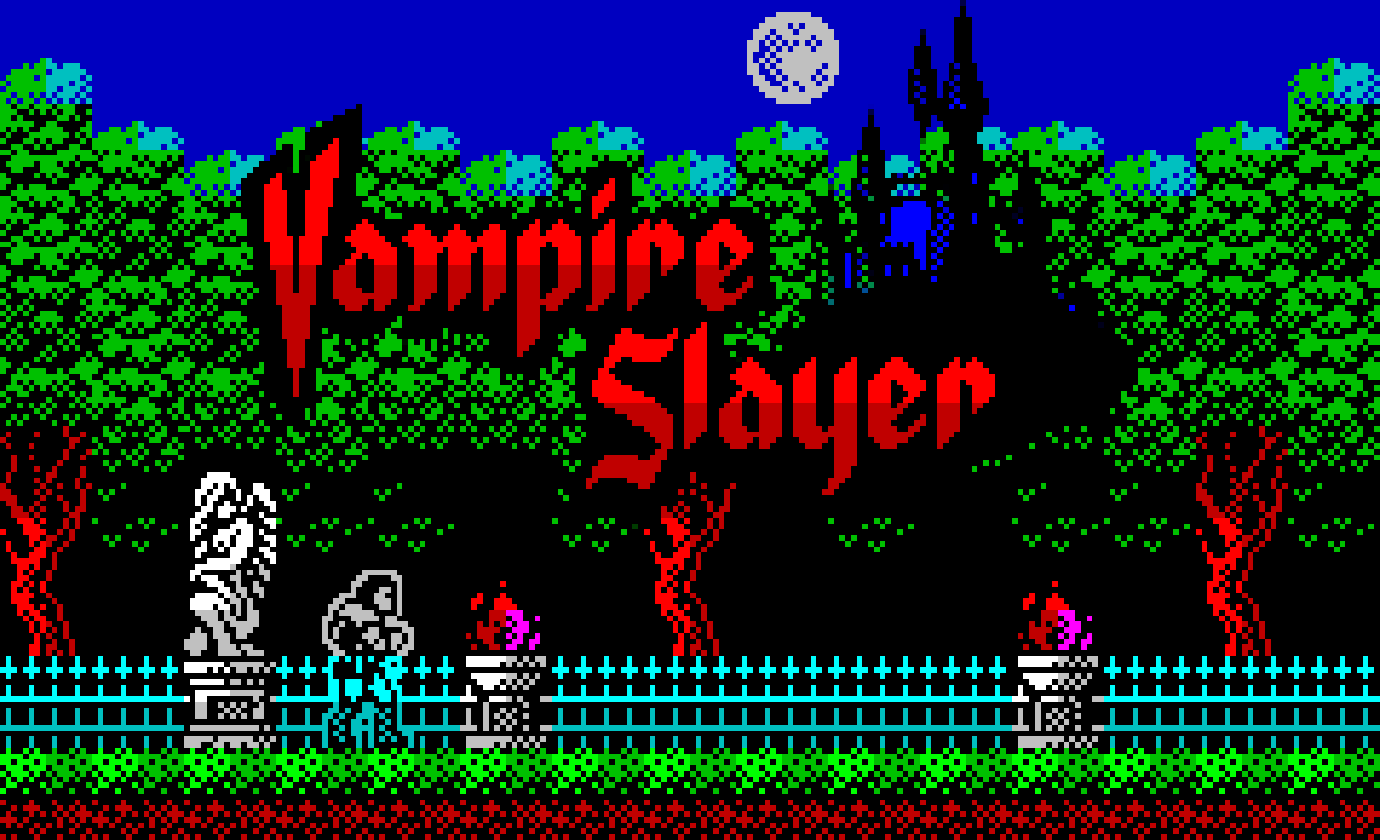 Демка Vampire Slayer — очередная попытка перенести Castlevania на ZX  Spectrum