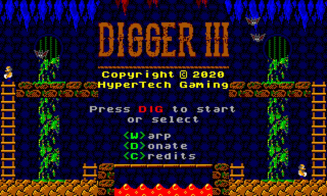 Вышел Digger III: The Saint'S Ascension — Клон Lode Runner Для TRS.