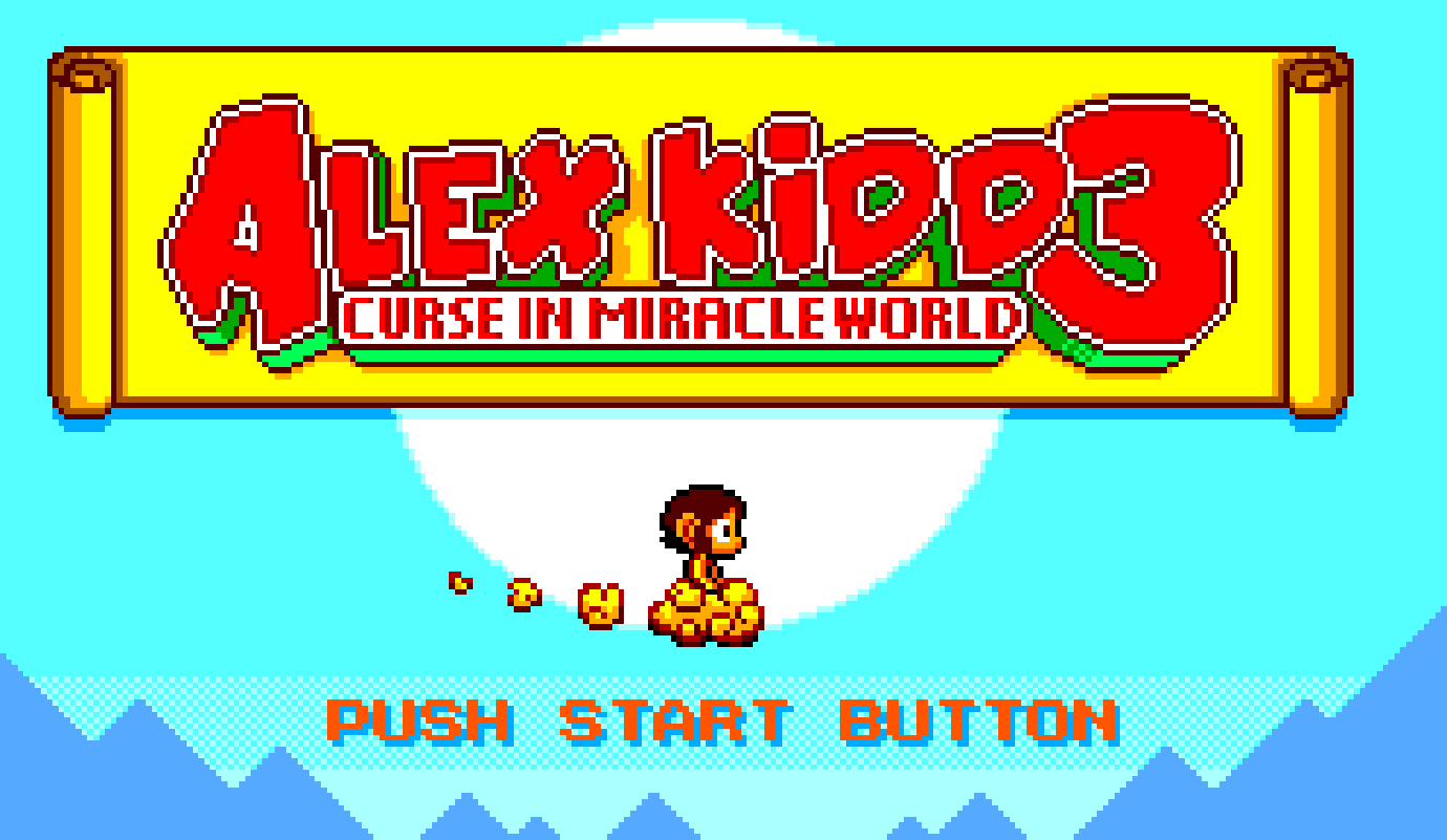 Вышла фанатская игра Alex Kidd 3: Curse In Miracle World