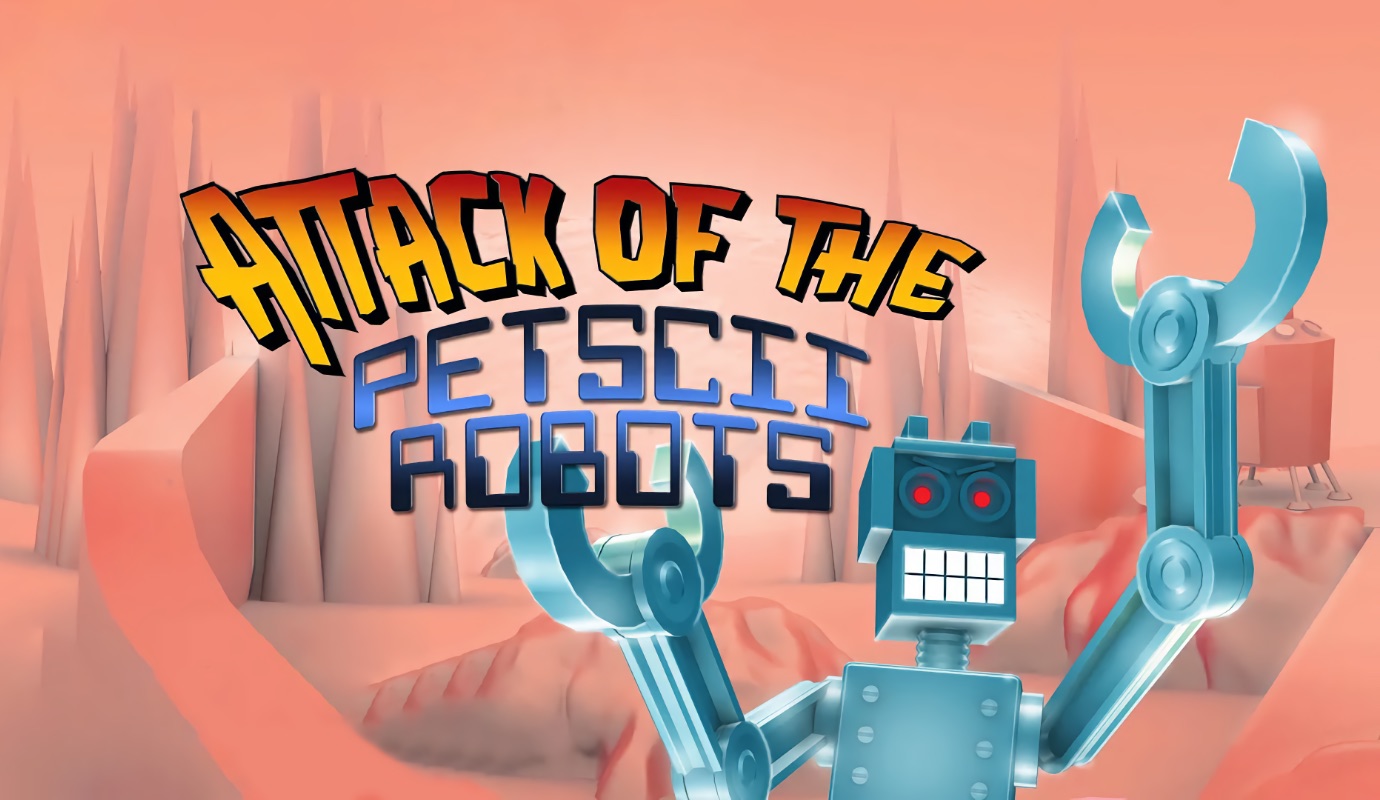 Attack of the PETSCII Robots — новая игра от видеоблогера 8-bit Guy