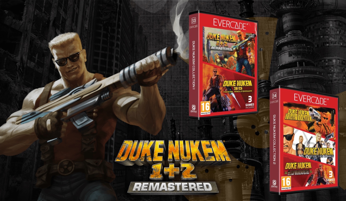 На приставке Evercade вышли сборники Duke Nukem Collection 1 и 2 8457