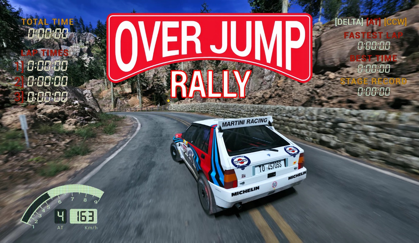 Over Jump Rally — современная фанатская версия Sega Rally