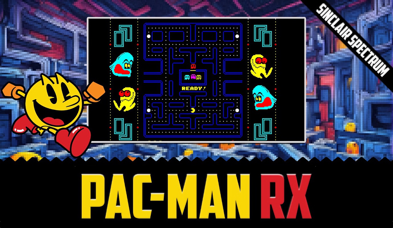 Pac-Man RX — очередная, да ещё и платная версия «Пакмана» для ZX Spectrum