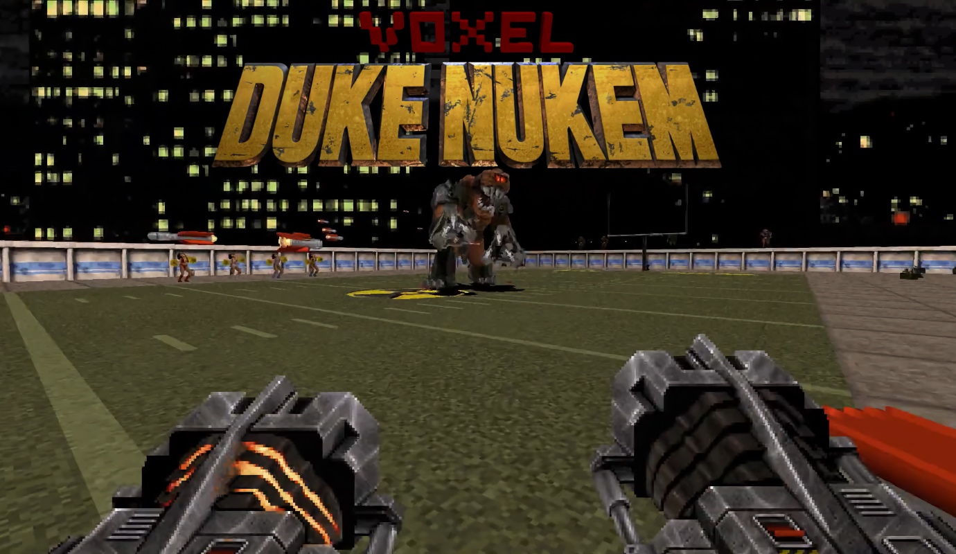 Когда пикселей недостаточно: Duke Nukem 3D получит воксельный ремейк