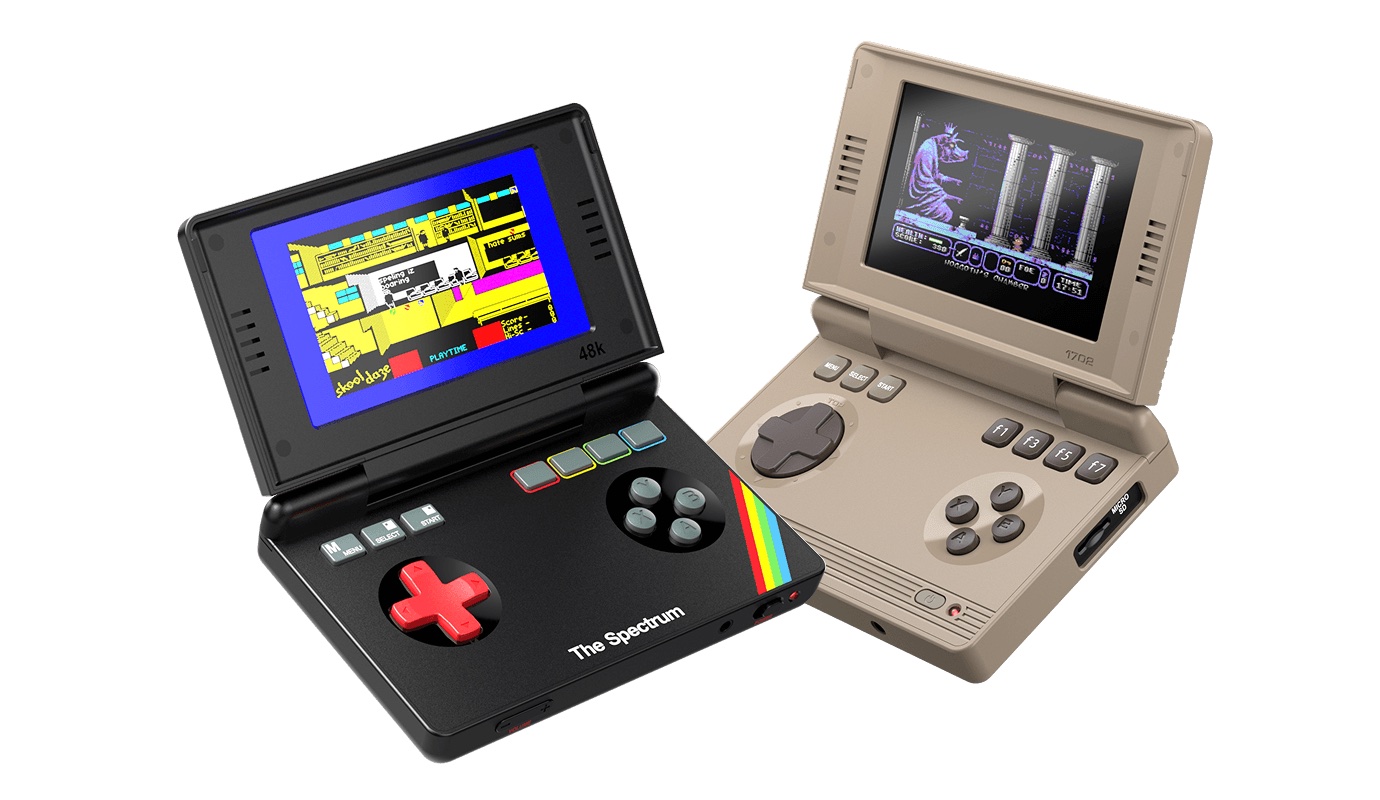Анонсированы портативные ZX Spectrum и Commodore 64 в раскладных