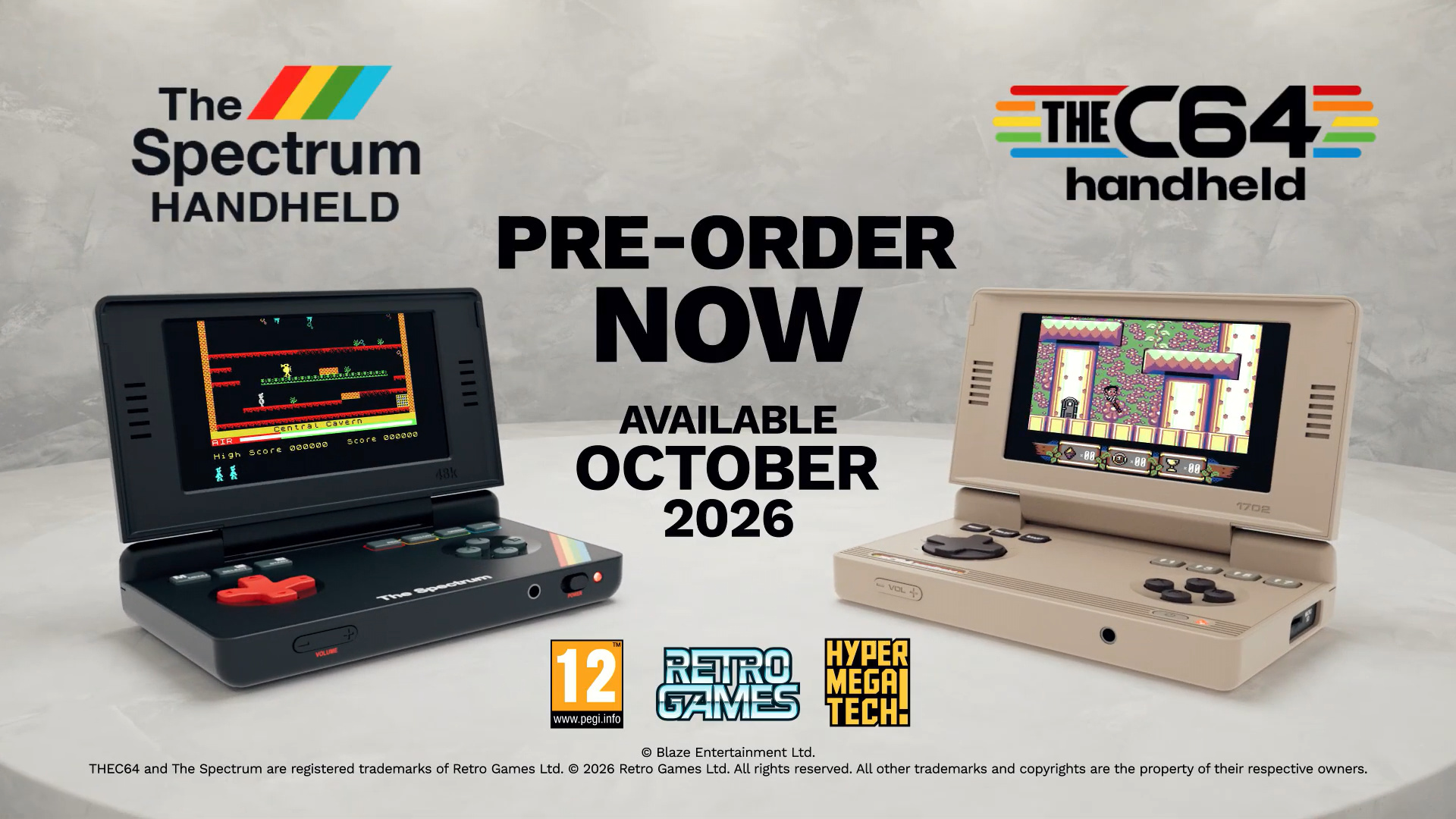Анонсированы портативные ZX Spectrum и Commodore 64 в раскладных