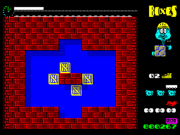 Головоломка Boxes — правильное использование движка AGD для ZX Spectrum