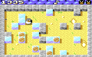 Iceblox Plus — игра, пришедшая на Commodore 64 со старых телефонов