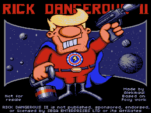 Платформер Rick Dangerous II вышел на Sega Mega Drive