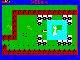 Вышла игра Xelda: Quest for the Golden Apple — «Зельда» для ZX Spectrum