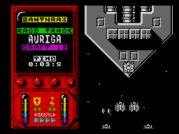 Скриншот Zanthrax для ZX Spectrum