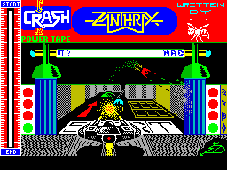 Заставка Zanthrax для ZX Spectrum